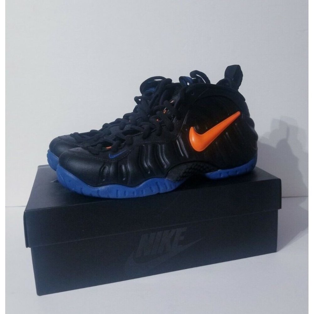 Nike Air Foamposite Pro Knicks 624041-010 Men's size 8.5/ Women's Size 10 New - Picture 1 of 7